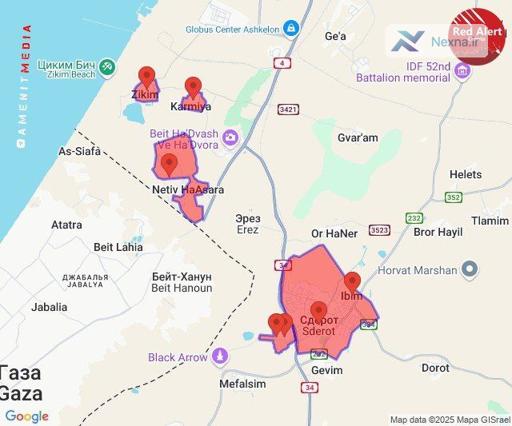 حمله راکتی مقاومت فلسطین به شهرک‌های صهیونیست‌نشین | پاسخ قاطع به تجاوزات اشغالگران