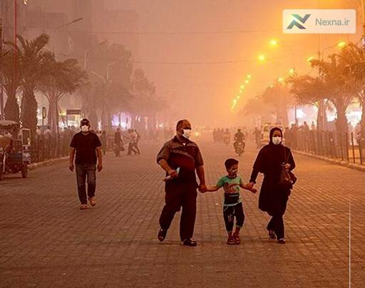 بیمارستان رفتن 802 نفر در خوزستان به دلیل گرد و خاک