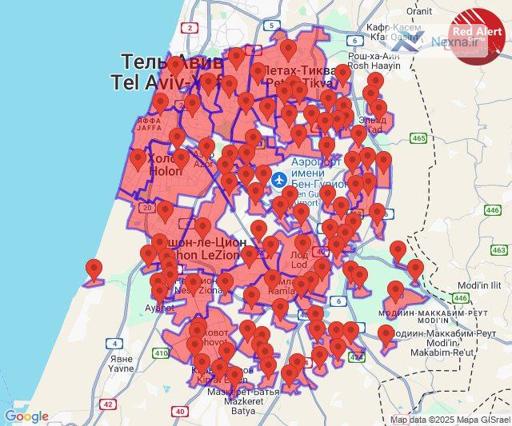 هم‌اکنون  حمله یمنی‌ها به سرزمین‌های اشغالی