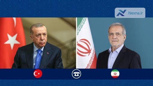 گفت وگوی تلفنی روسای جمهور ایران و ترکیه