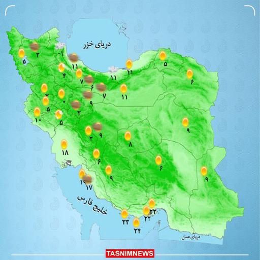 افزایش غلظت آلاینده‌های جوی در تهران و کرج