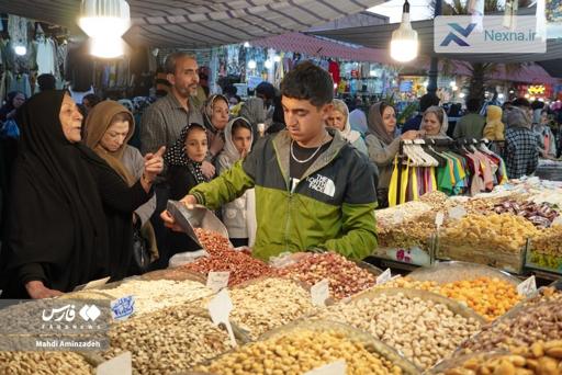 هیاهوی خرید نوروزی در بازار کرمان