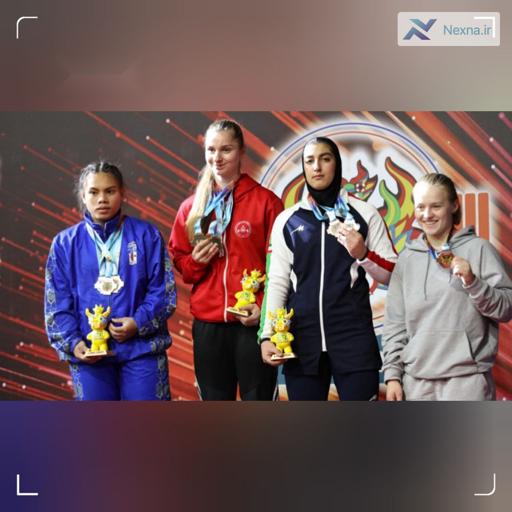 تاریخ‌سازی دختر ایرانی در وزنه‌برداری جهان؛ آلما حسینی ۲ مدال رنگارنگ کسب کرد