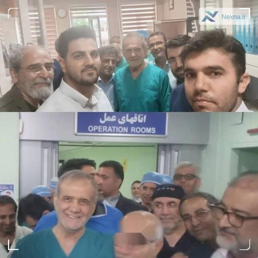 پزشکیان در تبریز عمل جراحی قلب انجام داد