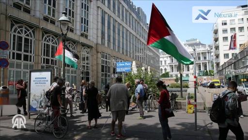 حامیان فلسطین در اتریش نام میدان تئودور هرتزل را به میدان غزه تغییر دادند