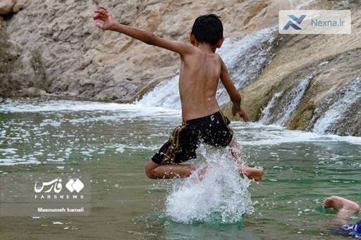 آرامش در آبگرم سیاه کش بندر خمیر هرمزگان