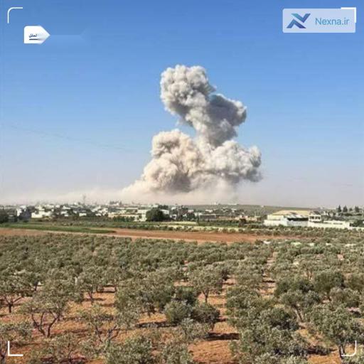 انفجار مهیب در نزدیکی فرودگاه حلب سوریه