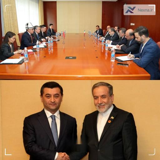عراقچی در چین با همتایان قرقیزستانی و ازبکستانی دیدار کرد.