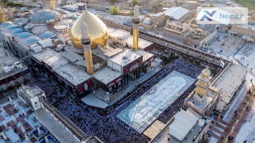 کاروان عزای بنی‌عامر به‌سوی کربلا راه افتاد