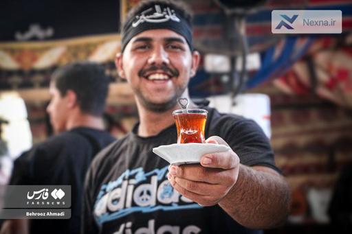 پذیرایی عراقی‌ها از زائران در مرز خسروی