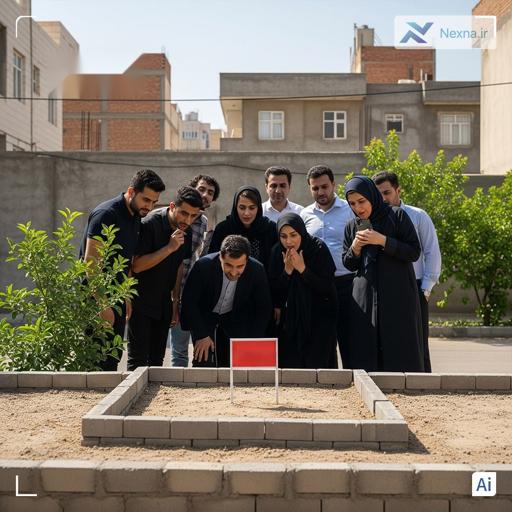 صدور سند مالکیت برای یک وجب زمین در کاشان!
