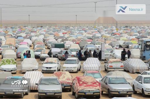 اینجا پارکینگ مرز شلمچه است