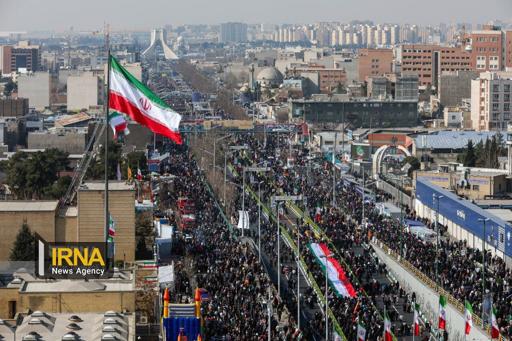 اعلام مسیرهای راهپیمایی ۲۲ بهمن در تهران | حضوری پرشور در راهپیمایی سالگرد انقلاب