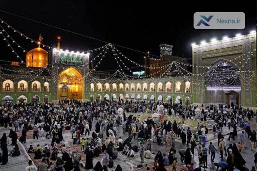 همدردی با داغ‌دیدگان بندرعباس: خاموشی چراغ‌های حرم رضوی