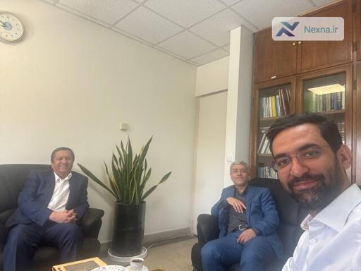 دیدار وزرای اقتصاد کنونی و احتمالی در یک قاب