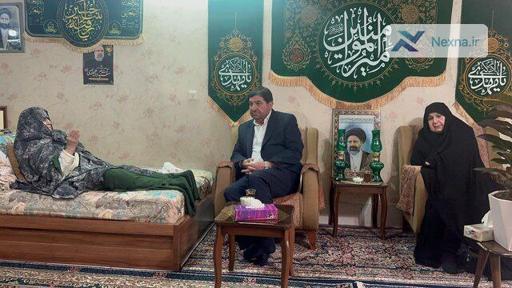 دیدار مشاور رهبری با خانواده شهید رئیسی: تجلیل از مقام مادر شهید