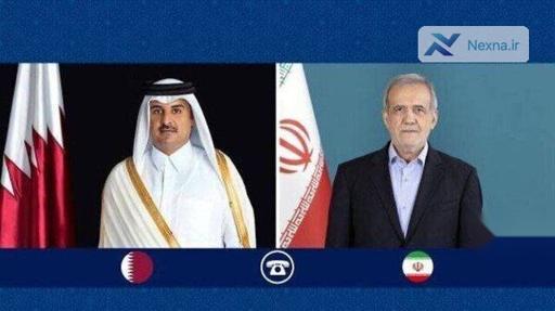 تلاش مشترک ایران و قطر برای توقف جنایات صهیونیست‌ها در غزه