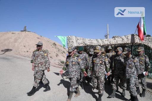 بازدید فرمانده پدافند هوایی خاتم الانبیا از مواضع پدافندی تهران