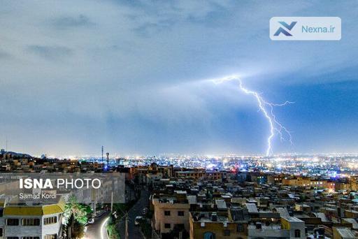 هشدار هواشناسی نکسنا: رگبار و رعد و برق در تهران
