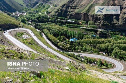 جاده چالوس بازگشایی شد | ترافیک روان در محورهای شمالی