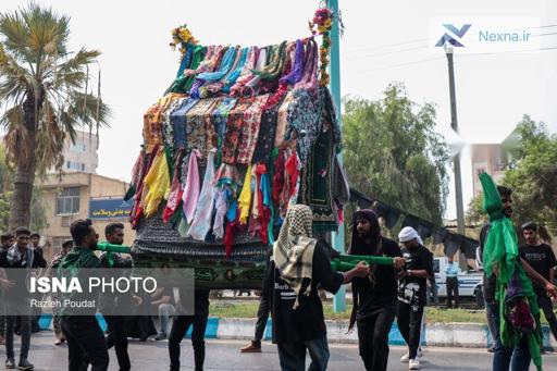 مراسم عزاداری عاشورا در مصلی قدس بندرعباس