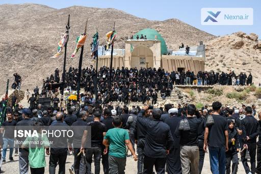 عزاداری روز عاشورا در امامزاده  سید ابراهیم  روستای  دربند  خراسان شمالی