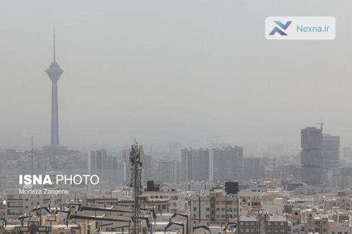 افزایش گرد و غبار در تهران