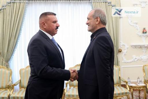 دیدار وزیر کشور عراق با رئیس جمهور ایران