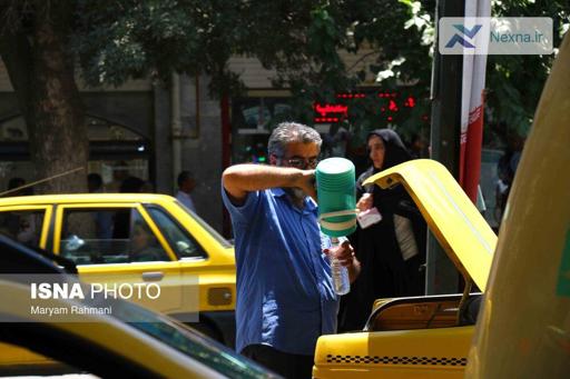 گرمای تابستان در همدان