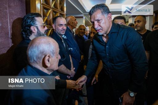یادبود پیشکسوت فوتبال داریوش مصطفوی در تهران برگزار شد