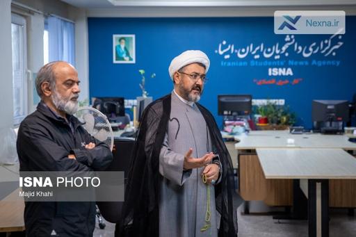 بازدید رئیس موسسه تنظیم و نشر آثار امام خمینی از ایسنا