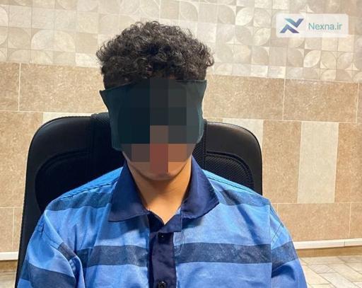 اولین عکس از متهم به قتل امیرمحمد خالقی دانشجوی دانشگاه تهران