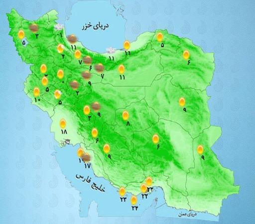 افزایش غلظت آلاینده‌های جوی در تهران و کرج