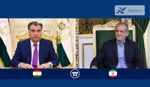 تاکید روسای جمهور ایران و تاجیکستان بر تحکیم روابط راهبردی