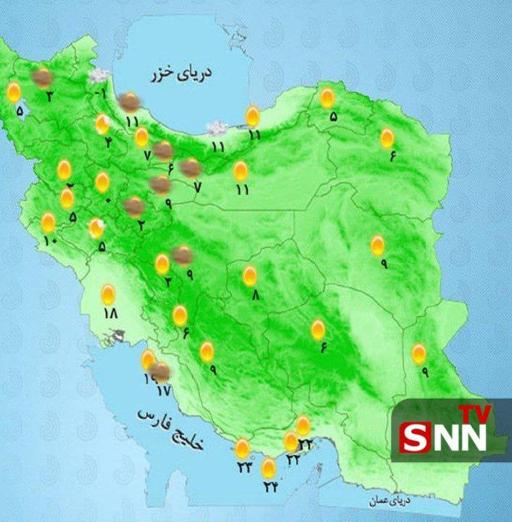 افزایش غلظت آلاینده‌های جوی در تهران و کرج